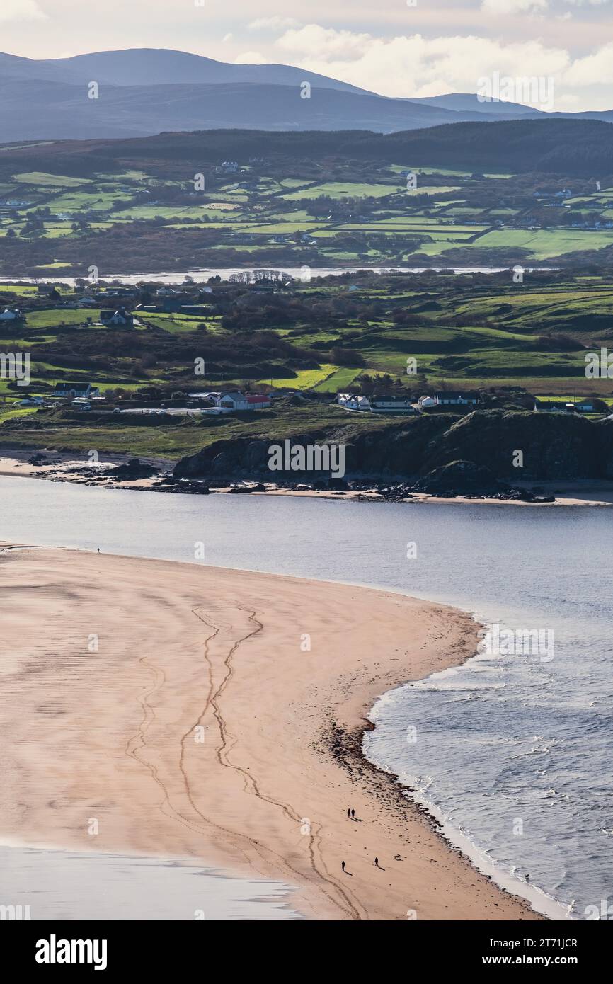 Five Fingers Strand, contea di Donegal, Irlanda Foto Stock