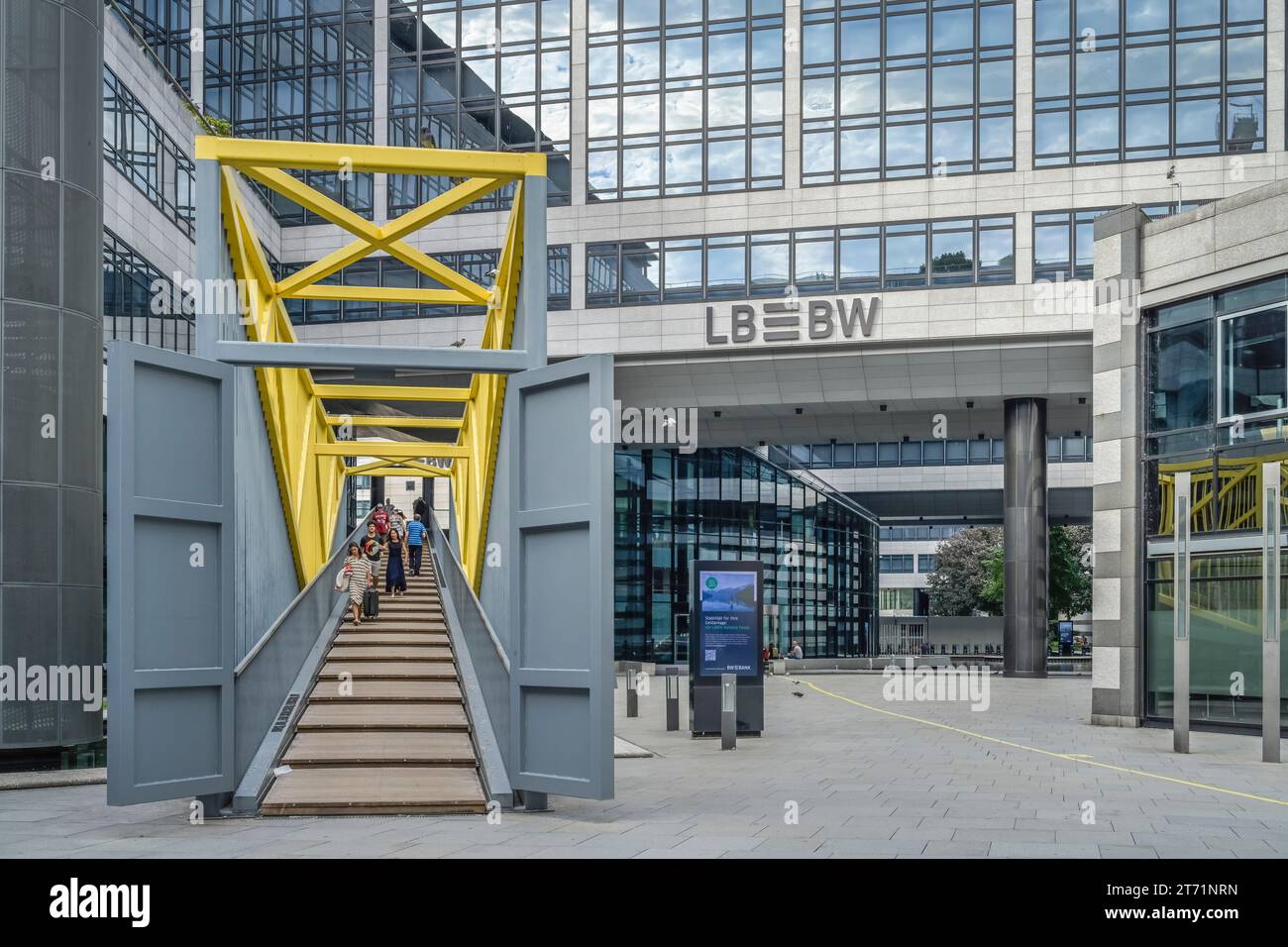 Zentrale LBBW Landesbank Baden-Württemberg, am Hbf 2, Stoccarda, Baden-Württemberg, Deutschland Foto Stock