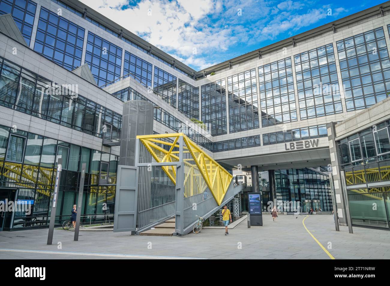 Zentrale LBBW Landesbank Baden-Württemberg, am Hbf 2, Stoccarda, Baden-Württemberg, Deutschland Foto Stock