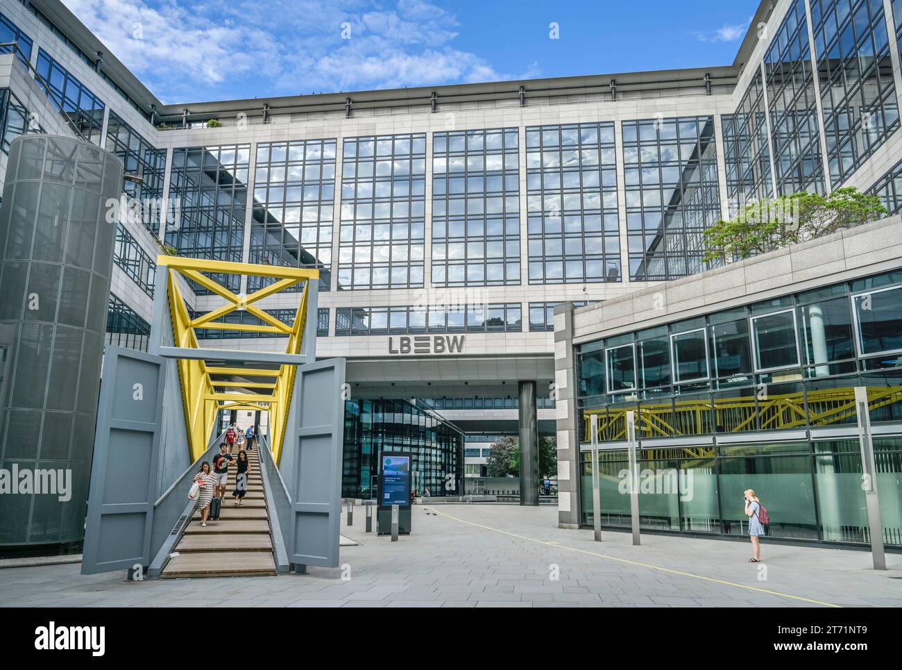 Zentrale LBBW Landesbank Baden-Württemberg, am Hbf 2, Stoccarda, Baden-Württemberg, Deutschland Foto Stock