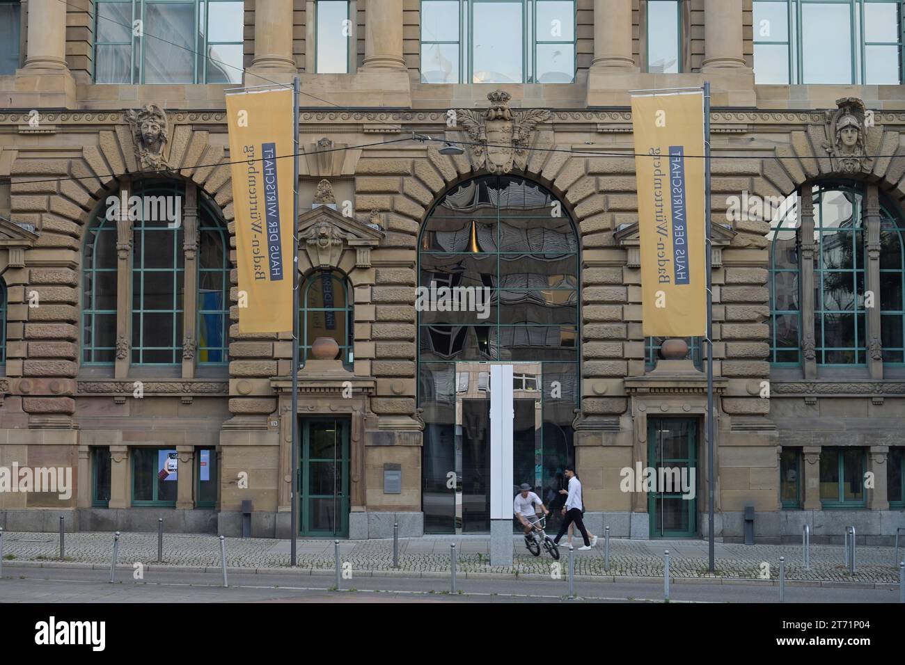Haus der Wirtschaft Baden-Württemberg, Willi-Bleicher-Straße, Stoccarda, Baden-Württemberg, Deutschland Foto Stock