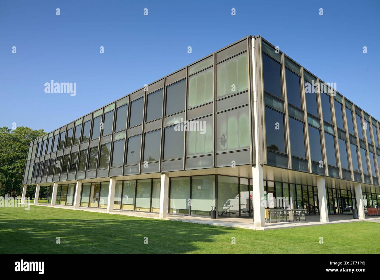 Landtag von Baden-Württemberg, Konrad-Adenauer-Straße, Stoccarda, Baden-Württemberg, Deutschland Foto Stock