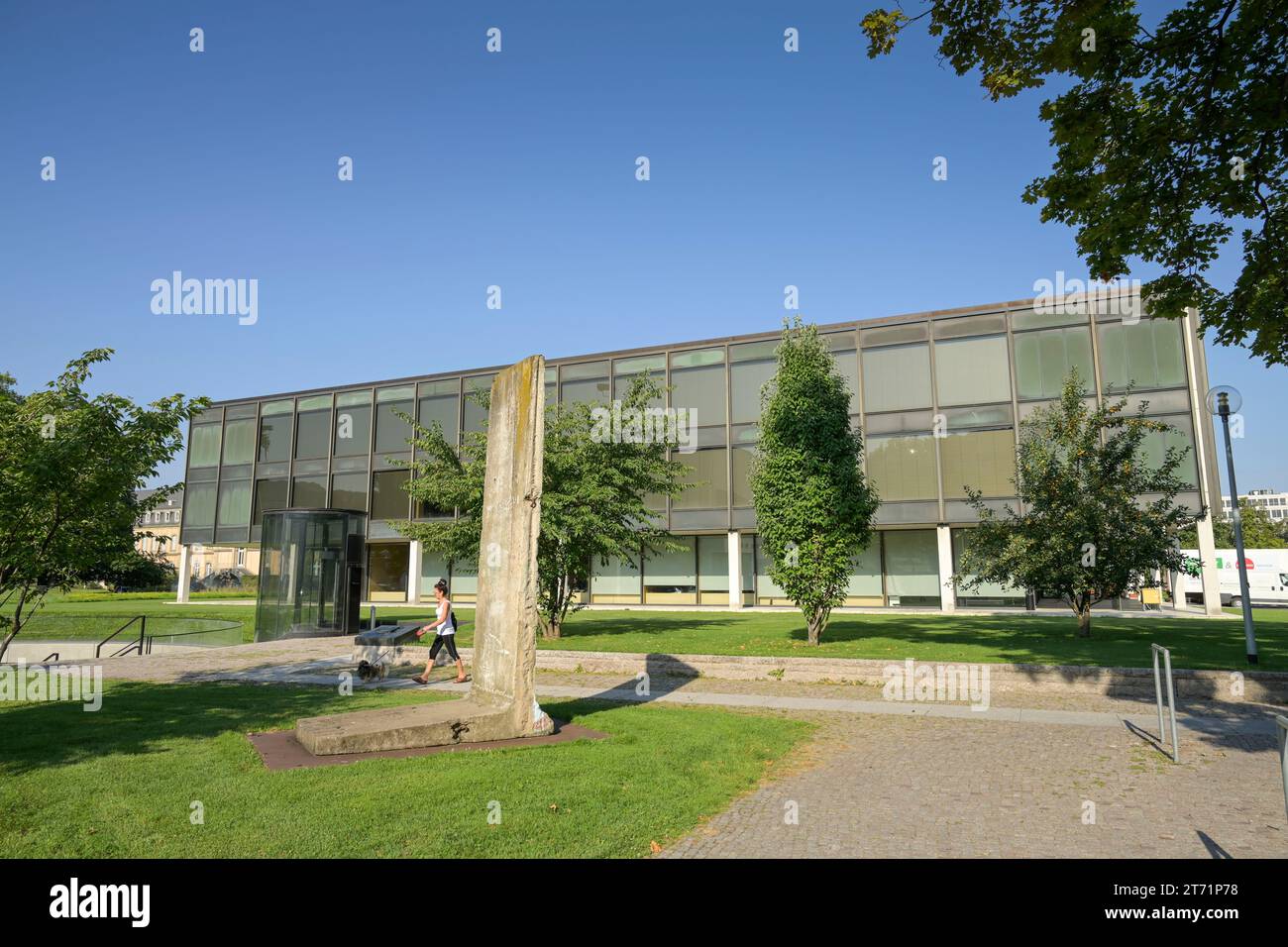 Landtag von Baden-Württemberg, Konrad-Adenauer-Straße, Stoccarda, Baden-Württemberg, Deutschland Foto Stock