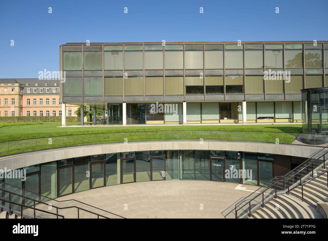 Landtag von Baden-Württemberg, Konrad-Adenauer-Straße, Stoccarda, Baden-Württemberg, Deutschland Foto Stock