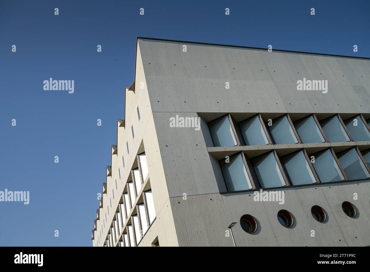 Württembergische Landesbibliothek, Konrad-Adenauer-Straße, Stoccarda, Baden-Württemberg, Deutschland Foto Stock