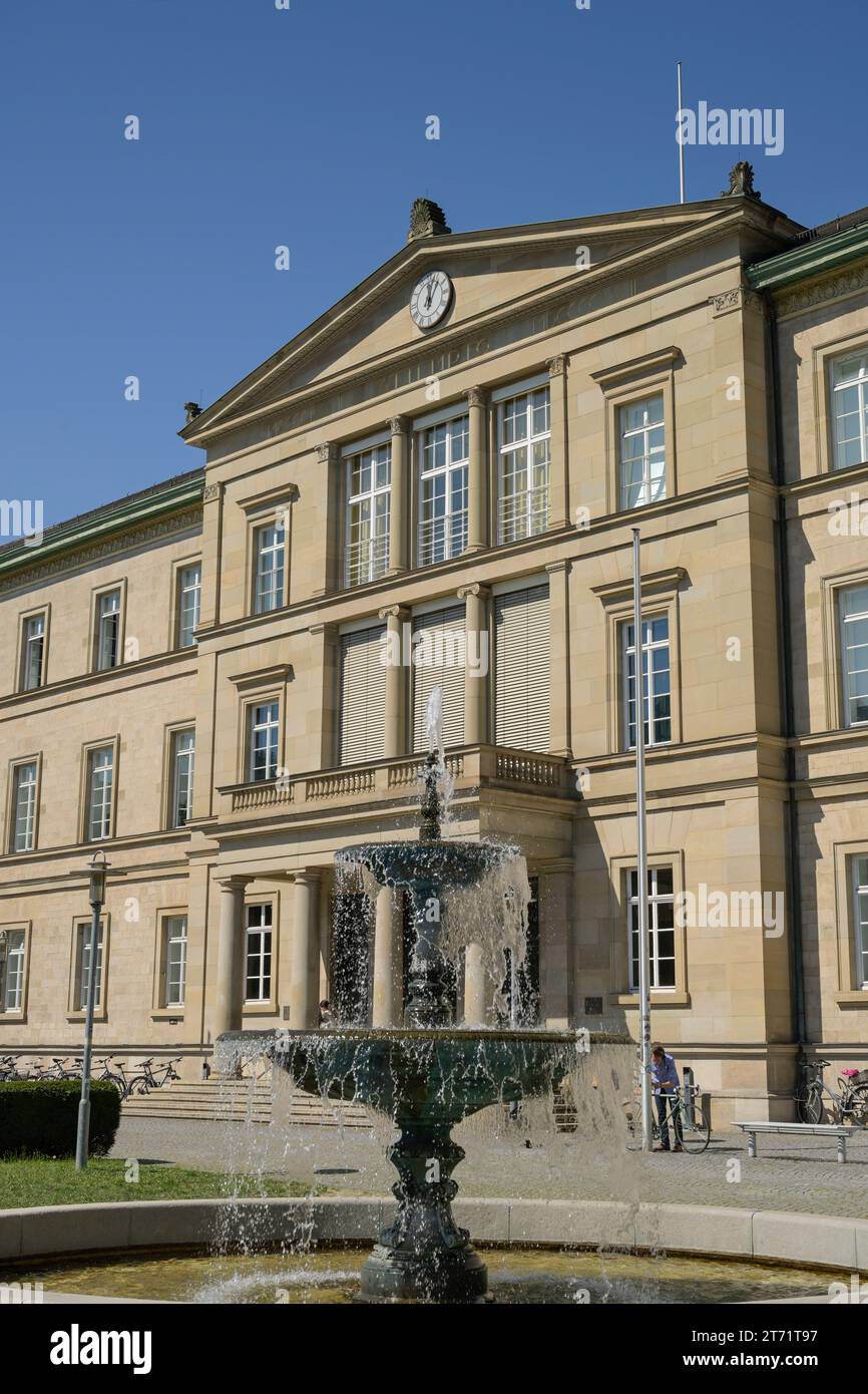 Neue Aula, Eberhard Karls Universität, Geschwister-Scholl-Platz, Tübingen, Baden-Württemberg, Deutschland Foto Stock