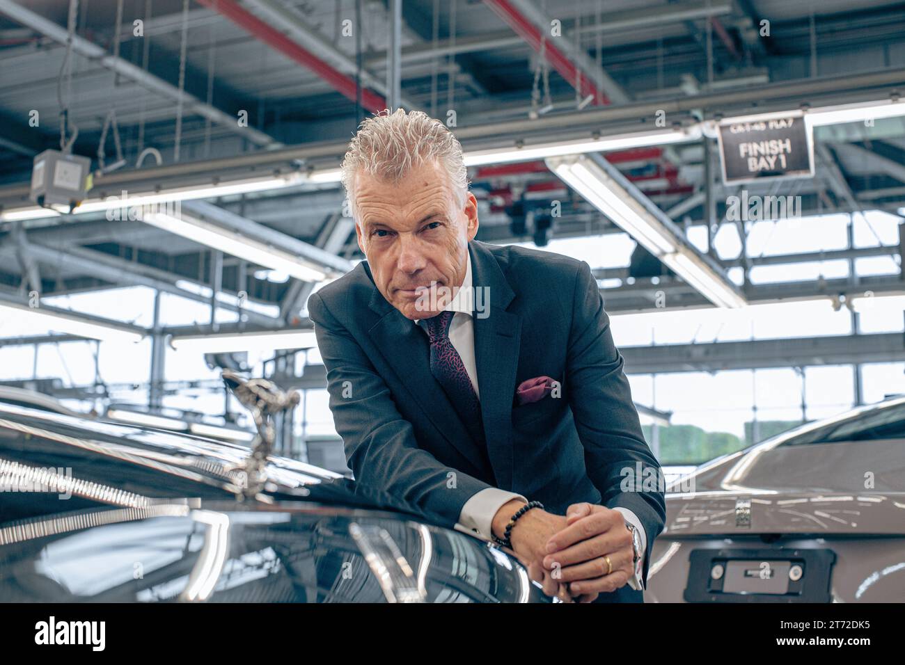 Rolls-Royce Motor Cars CEO , Torsten Müller- Ötvös © Horst A. Friedrichs Foto Stock