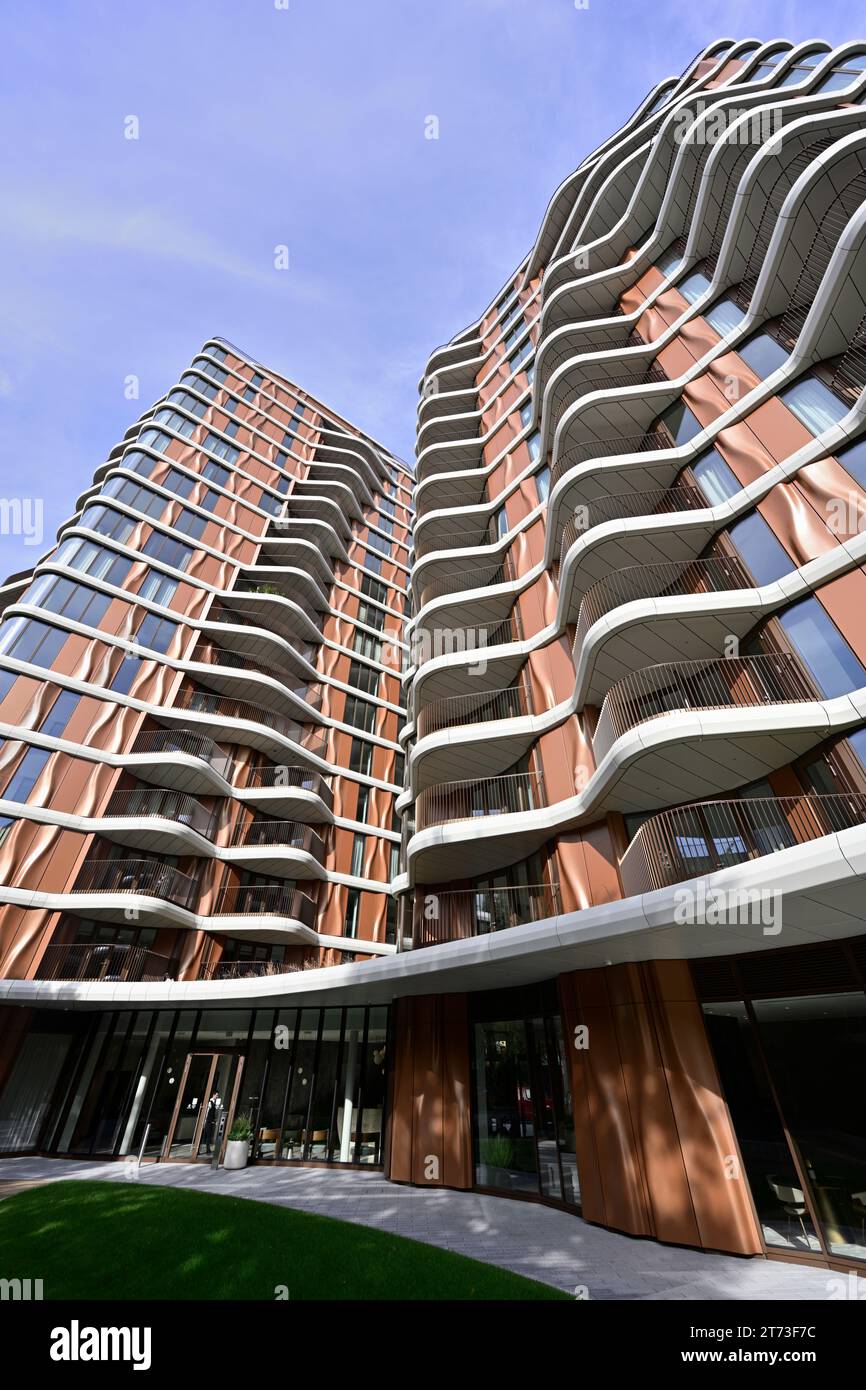 Triptych, Park Street, Bankside, Londra, Regno Unito Foto Stock