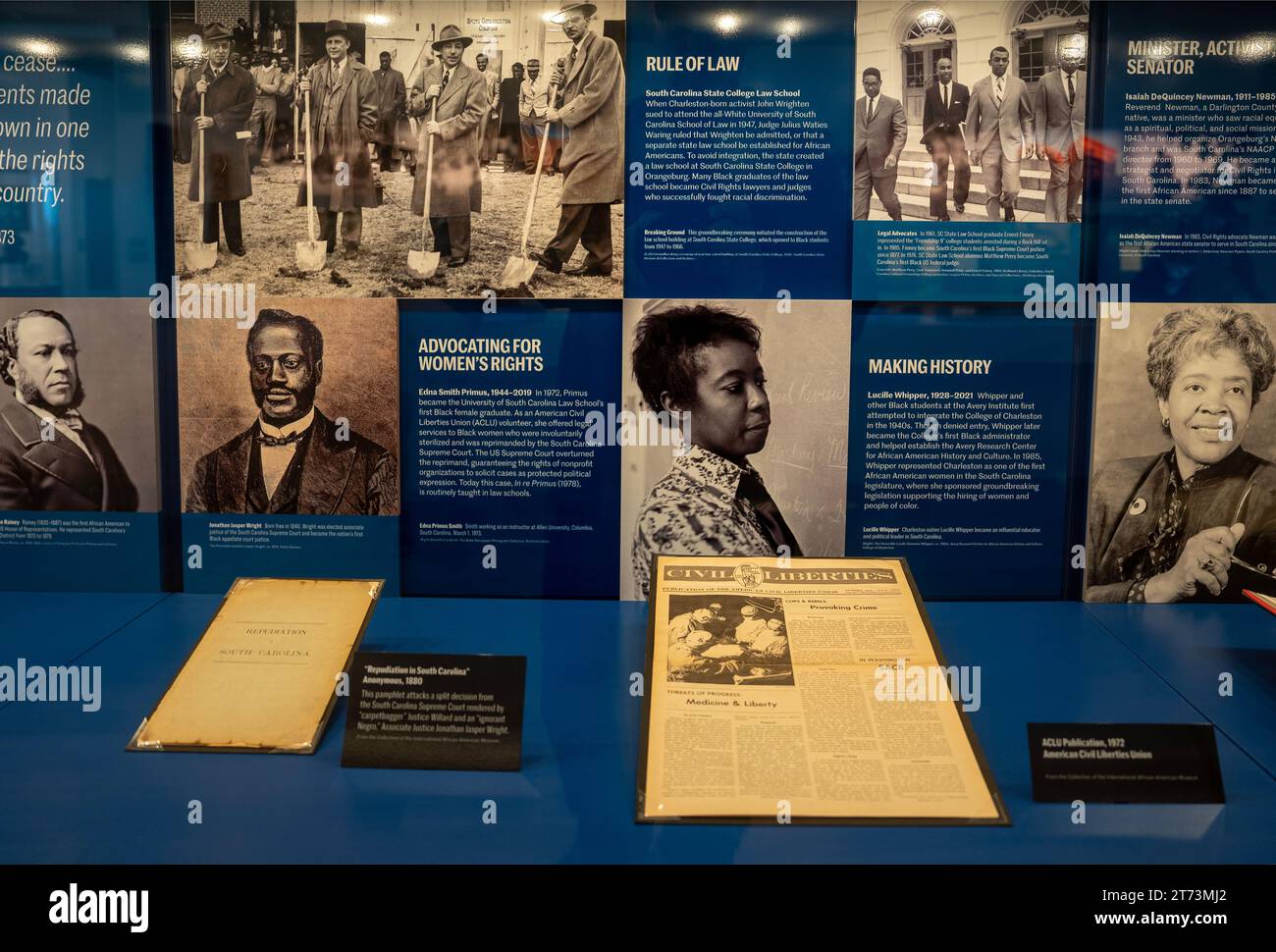 Museo internazionale afro-americano di Charleston, South Carolina Foto Stock