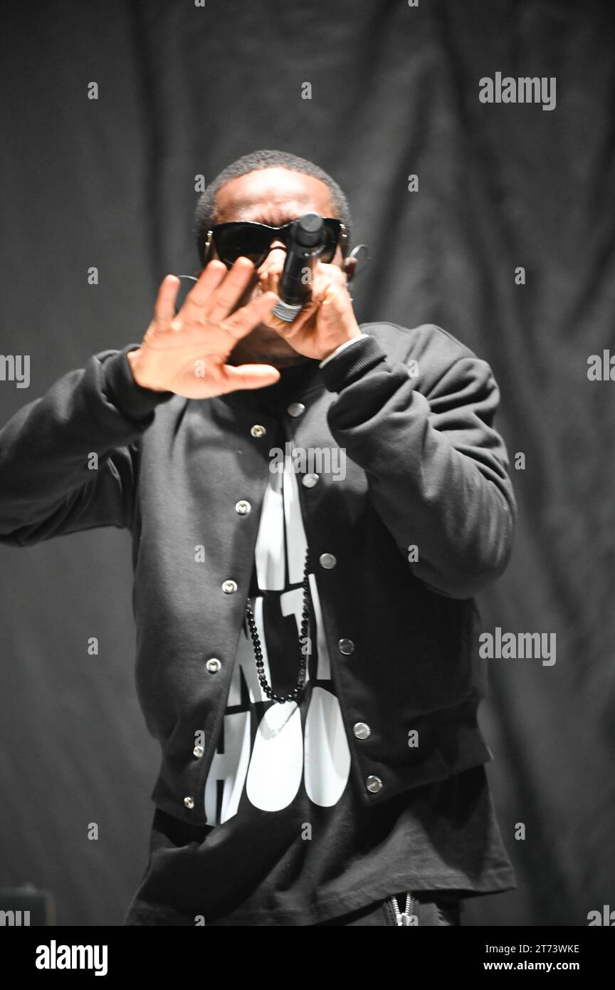 Tinchy Stryder ,Performing at Sheffield Utilita Arena ,Sheffield , UK,11.11.2023 Foto Stock