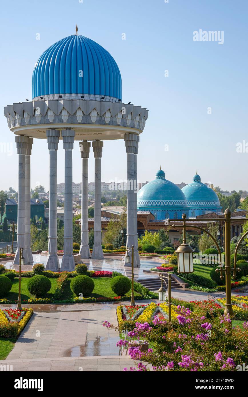 TASHKENT, UZBEKISTAN - 4 SETTEMBRE 2022: Complesso commemorativo "in memoria delle vittime della repressione”. Tashkent, Repubblica dell'Uzbekistan Foto Stock