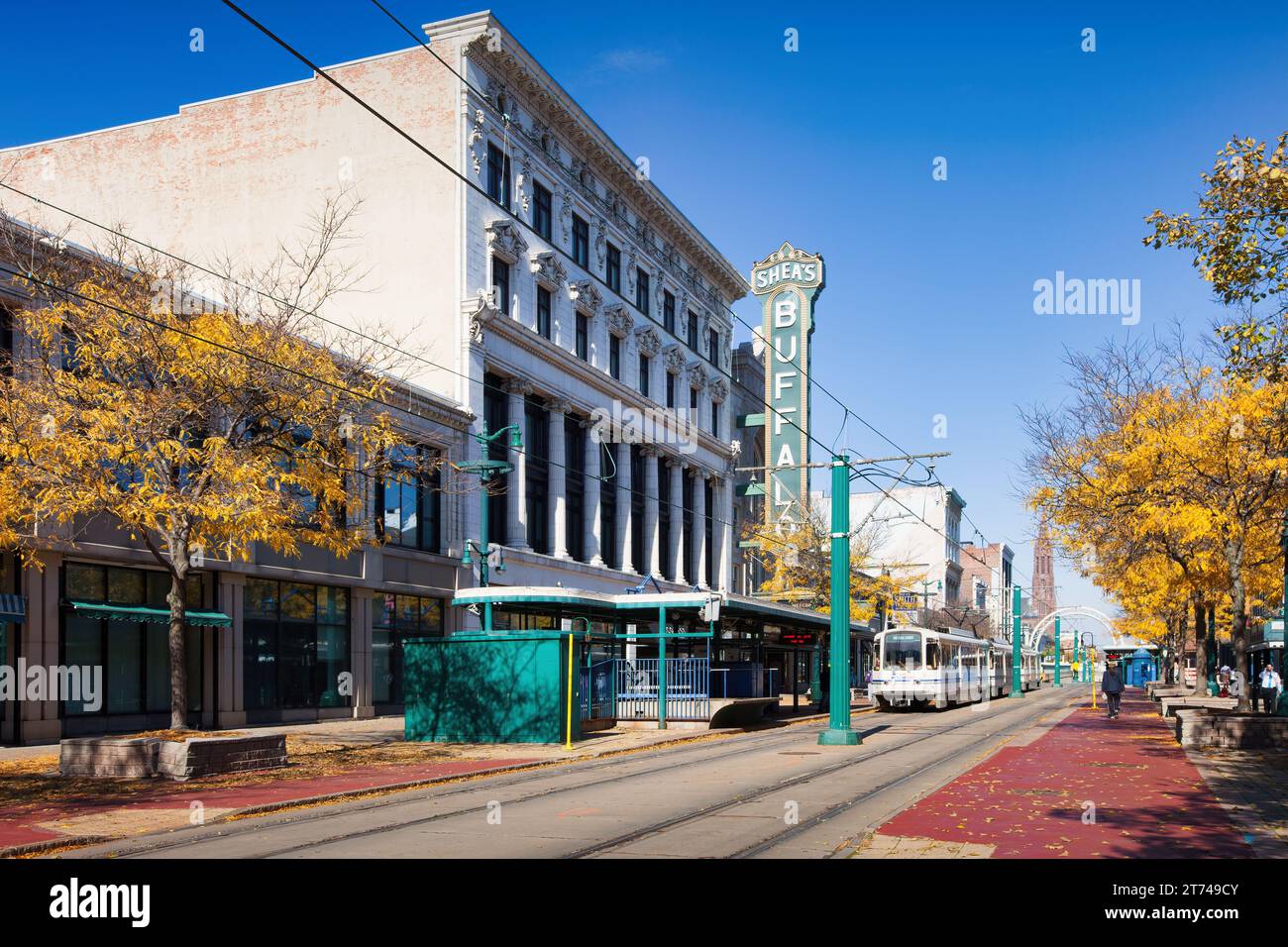 Shea Performing Arts Center nel centro di Buffalo, New York, Stati Uniti. Foto Stock