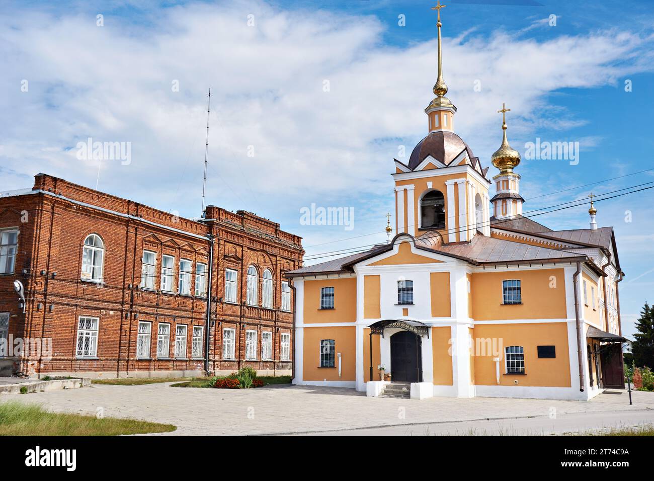 Chiesa Kresto Nikolskaya a Suzdal, Russia Foto Stock