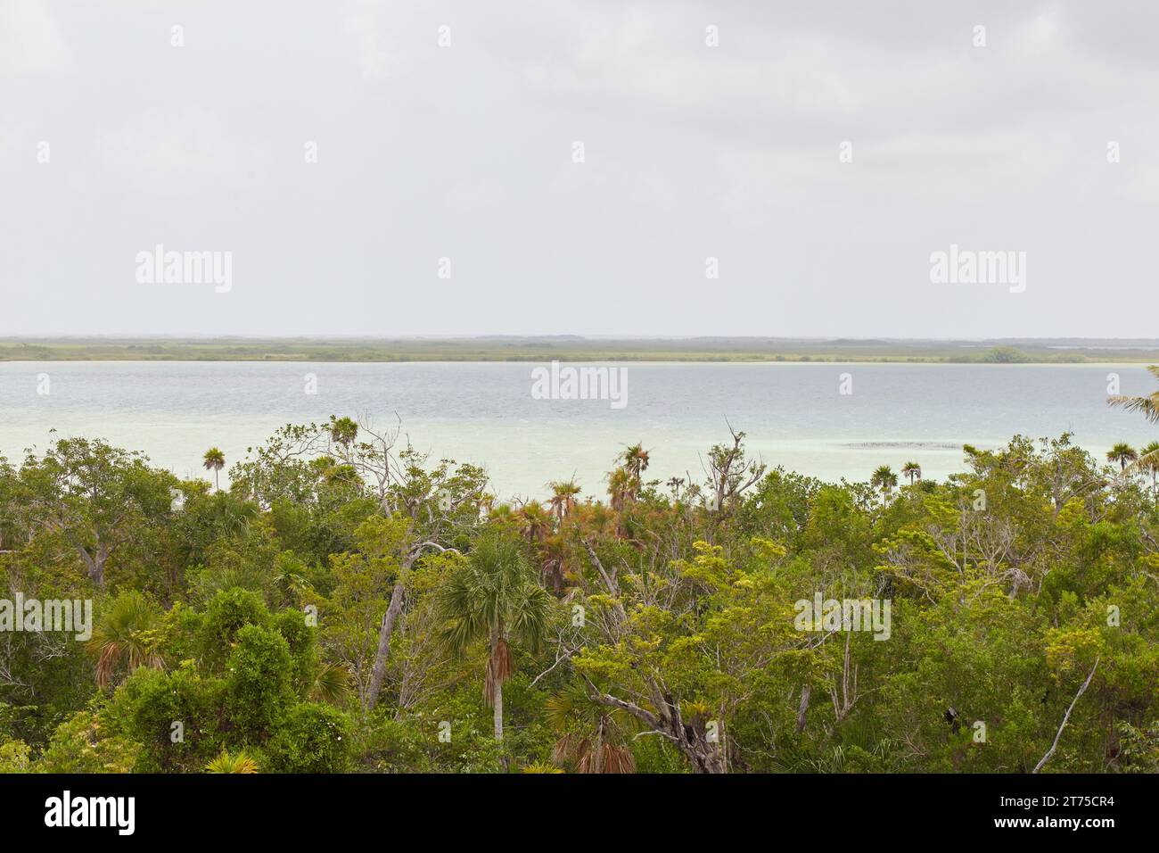 La riserva della biosfera di Sian Ka'an vicino a Tulum, Messico Foto Stock