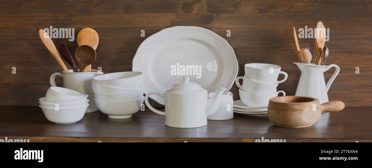 Trasforma il tuo spazio: Piastrelle decorative in ceramica per la cucina Foto Stock