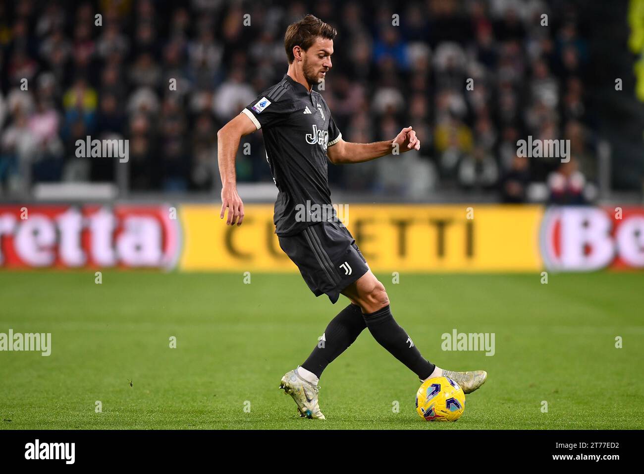 Daniele Rugani (Juventus) durante la partita di serie A tra Juventus FC e Cagliari allo stadio Allianz, l'11 novembre 2023 a Torino, Italia Foto Stock