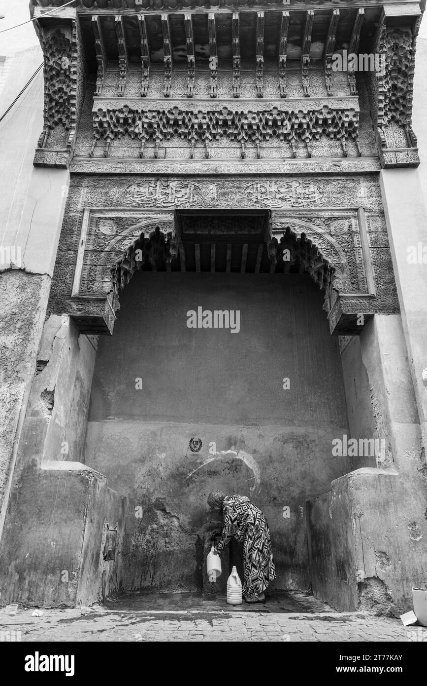Prendi l'acqua Foto Stock