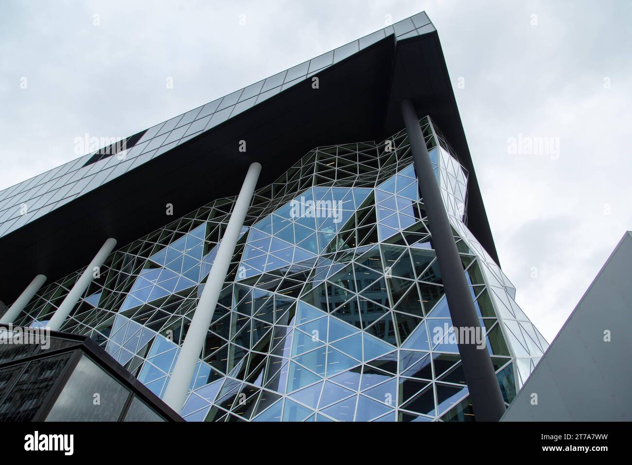 Axel Springer Neubau AM 14.11.2023 a Berlino *** Axel Springer nuovo edificio il 14 11 2023 a Berlino credito: Imago/Alamy Live News Foto Stock