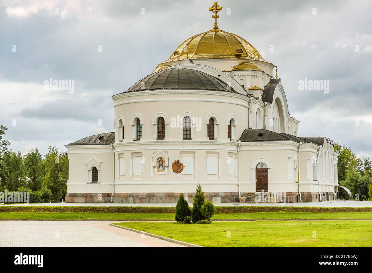 Cattedrale della guarnigione di Brest di San Nicola, Bielorussia Foto Stock