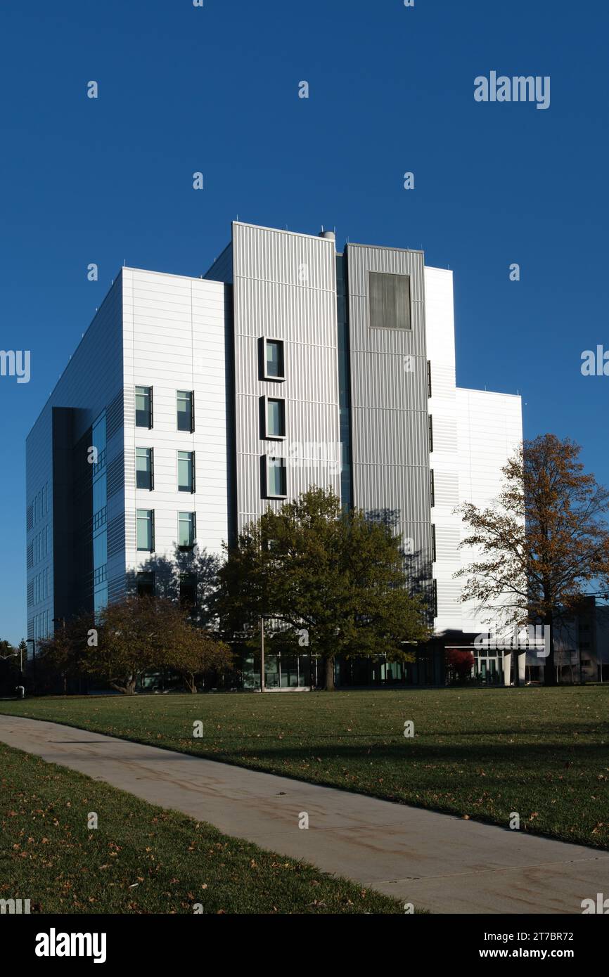 Interdisciplinary Science and Technology Building nel campus della Michigan State University, East Lansing Michigan Foto Stock