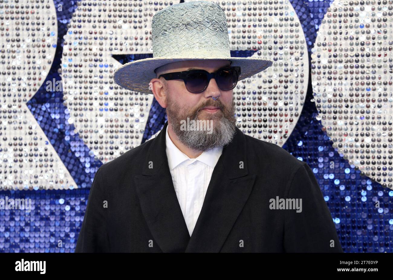 Julian Day partecipa alla prima britannica "Rocketman" all'Odeon Luxe Leicester Square a Londra. (Foto di Fred Duval / SOPA Images/Sipa USA) Foto Stock