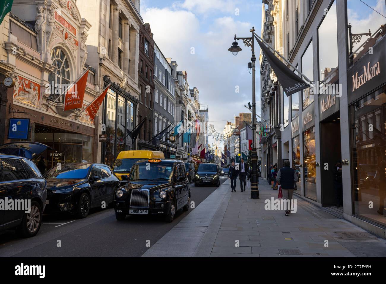 Old Bond Street, Londra, Inghilterra, Regno Unito Foto Stock