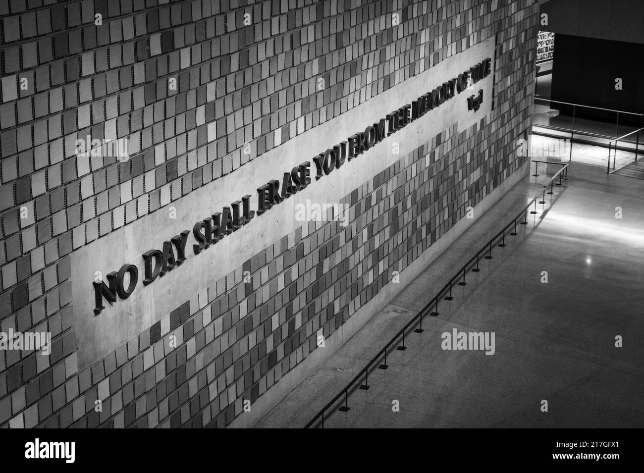 Il 9/11 Museum di New York Foto Stock