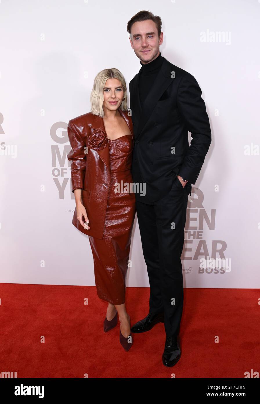 Londra, Regno Unito. 15 novembre 2023. Mollie King e Stuart Broad arrivano ai GQ Men of the Year Awards 2023, Royal Opera House, Londra. Credito: Doug Peters/EMPICS/Alamy Live News Foto Stock