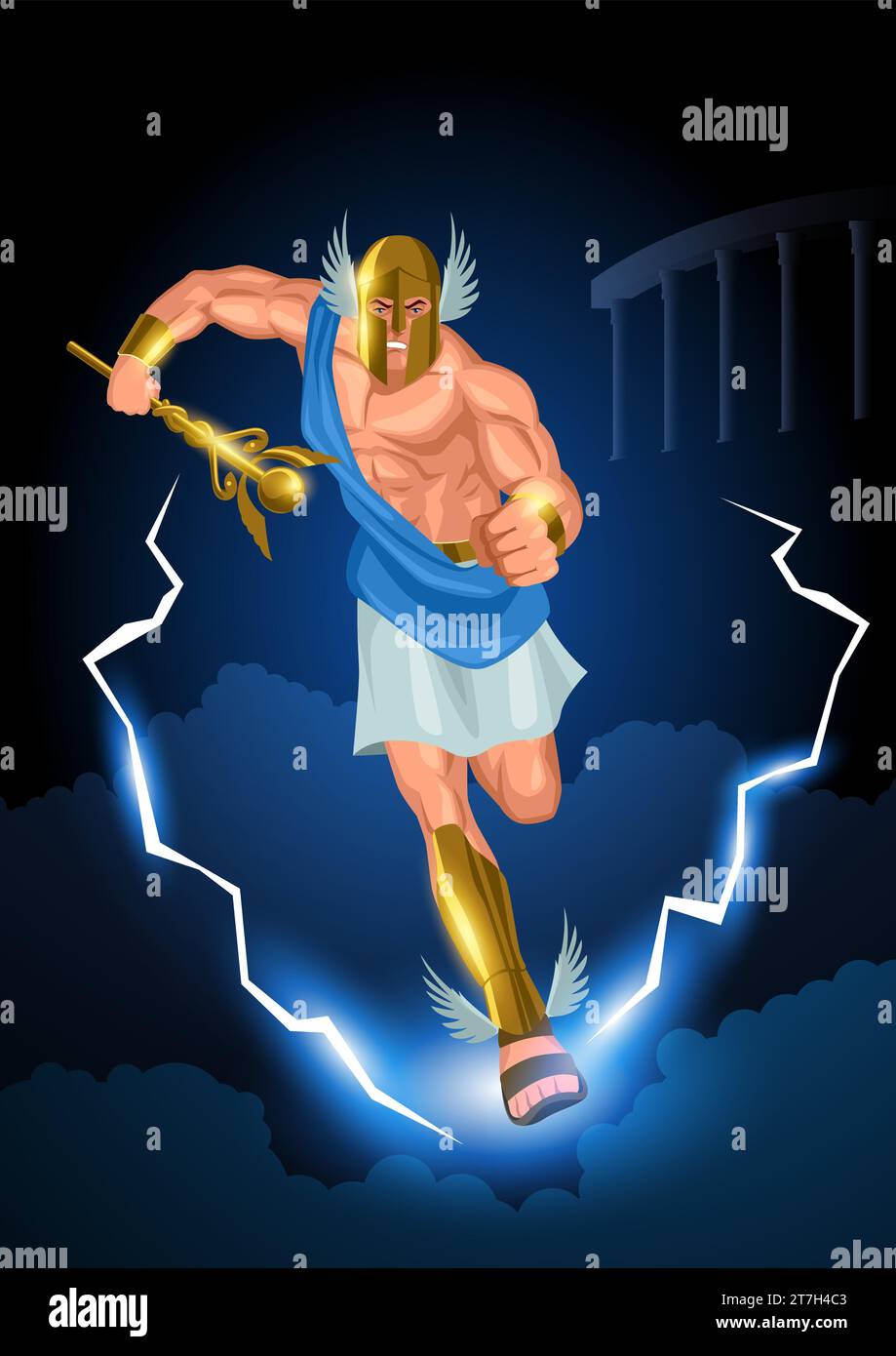 Divinità della mitologia greca Immagini Vettoriali Stock - Alamy