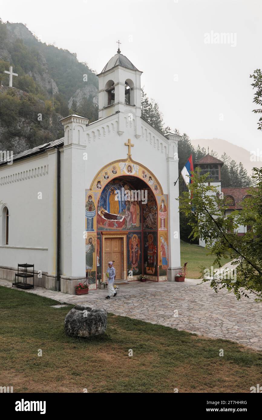 chiesa dell'assunzione della Beata Vergine Maria nel monastero di Dobrun, Bosnia-Erzegovina (2) Foto Stock