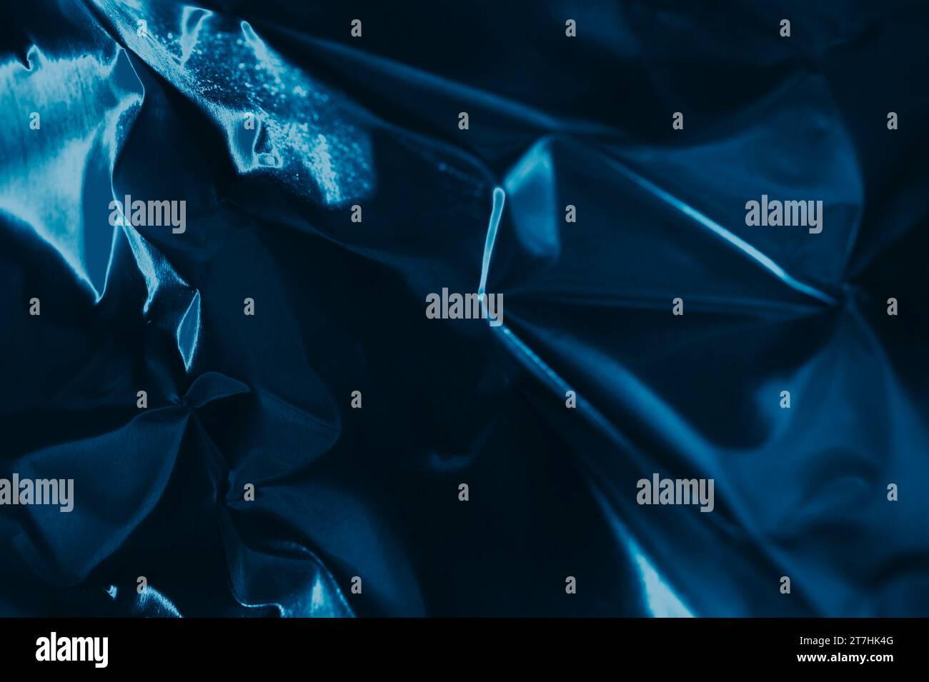 Blu metallizzato sfondo Foto Stock