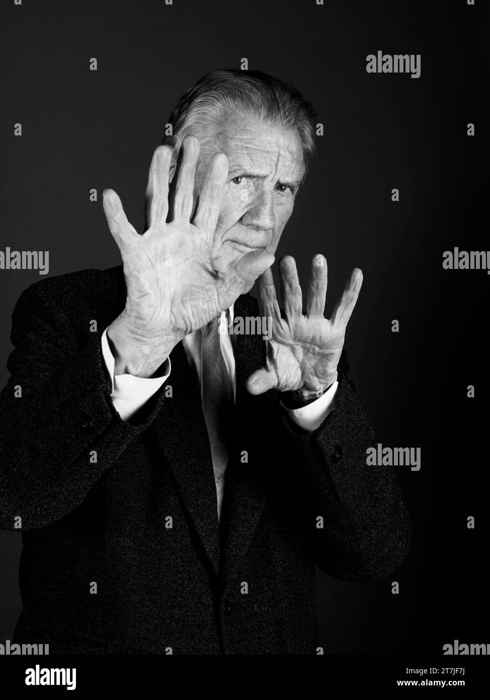 Michael Palin all'Oldie Literary Lunch 14-11-23 Foto Stock