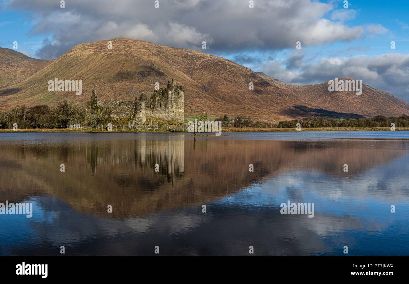 Kilchurn Castle, a capo di Loch Awe, Scozia Foto Stock