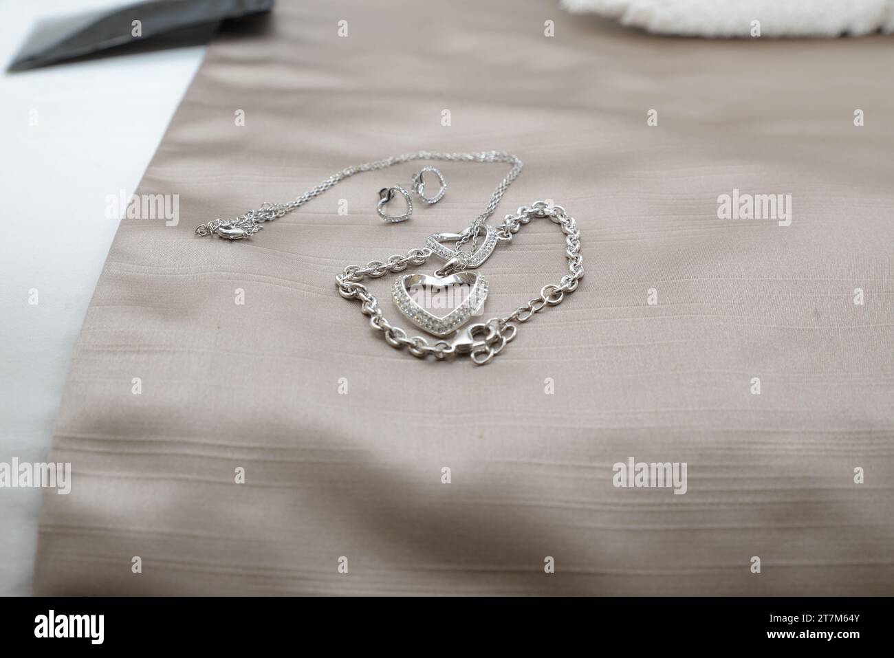 Gioielli per matrimoni 7 Foto Stock