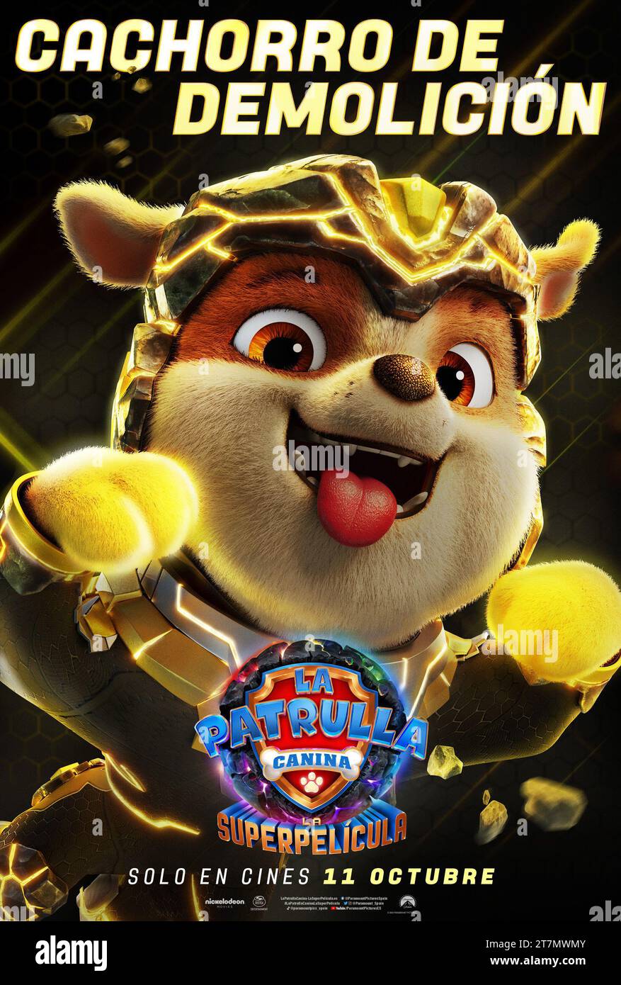 PAW PATROL: THE MIGHTY MOVIE (2023), DIRETTO DA CAL BRUNKER. Credito: Nickelodeon Animation Studios Nickelodeon Movies Paramount Animation Paramount Pictures Spin Master Entertainment / album Foto Stock