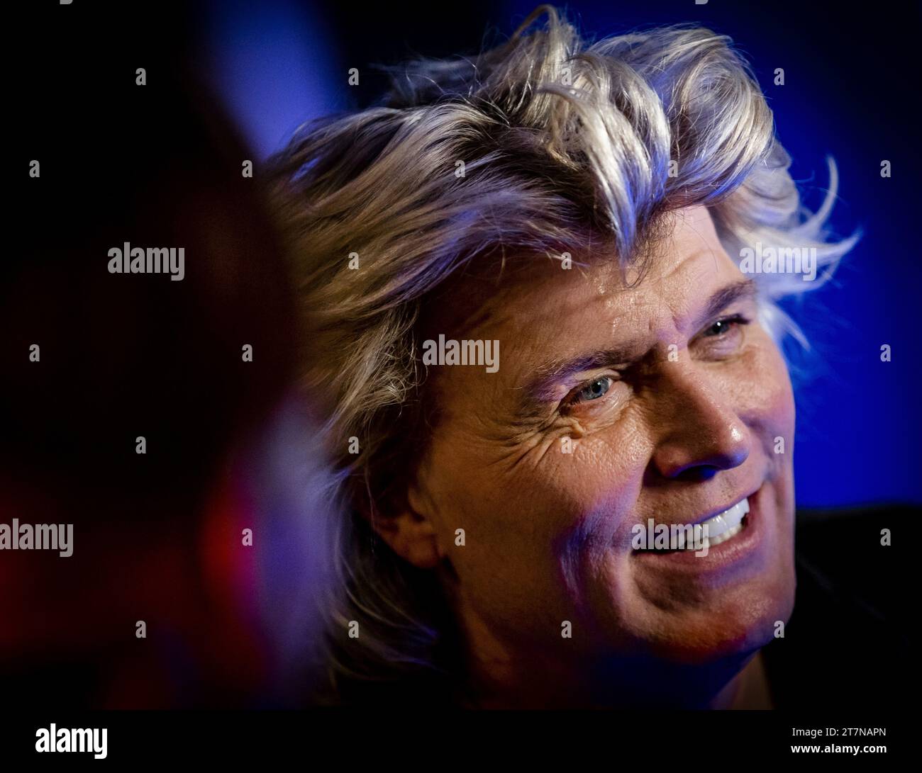 AMSTERDAM - Hans Klok durante la presentazione del nuovo album di Gerard Joling, dit Ben Ik. ANP REMKO DE WAAL netherlands Out - belgium Out Foto Stock