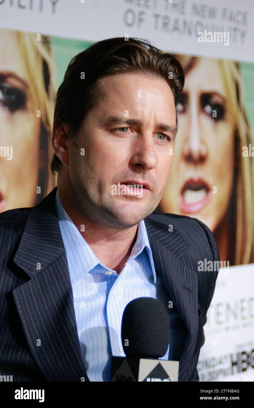 Luke Wilson alla Los Angeles Premiere di "Enlightened" di HBO. Arrivi al Paramount Theater di Hollywood, CALIFORNIA, 3 ottobre 2011. Crediti fotografici: Joseph Martinez / Picturelux Foto Stock