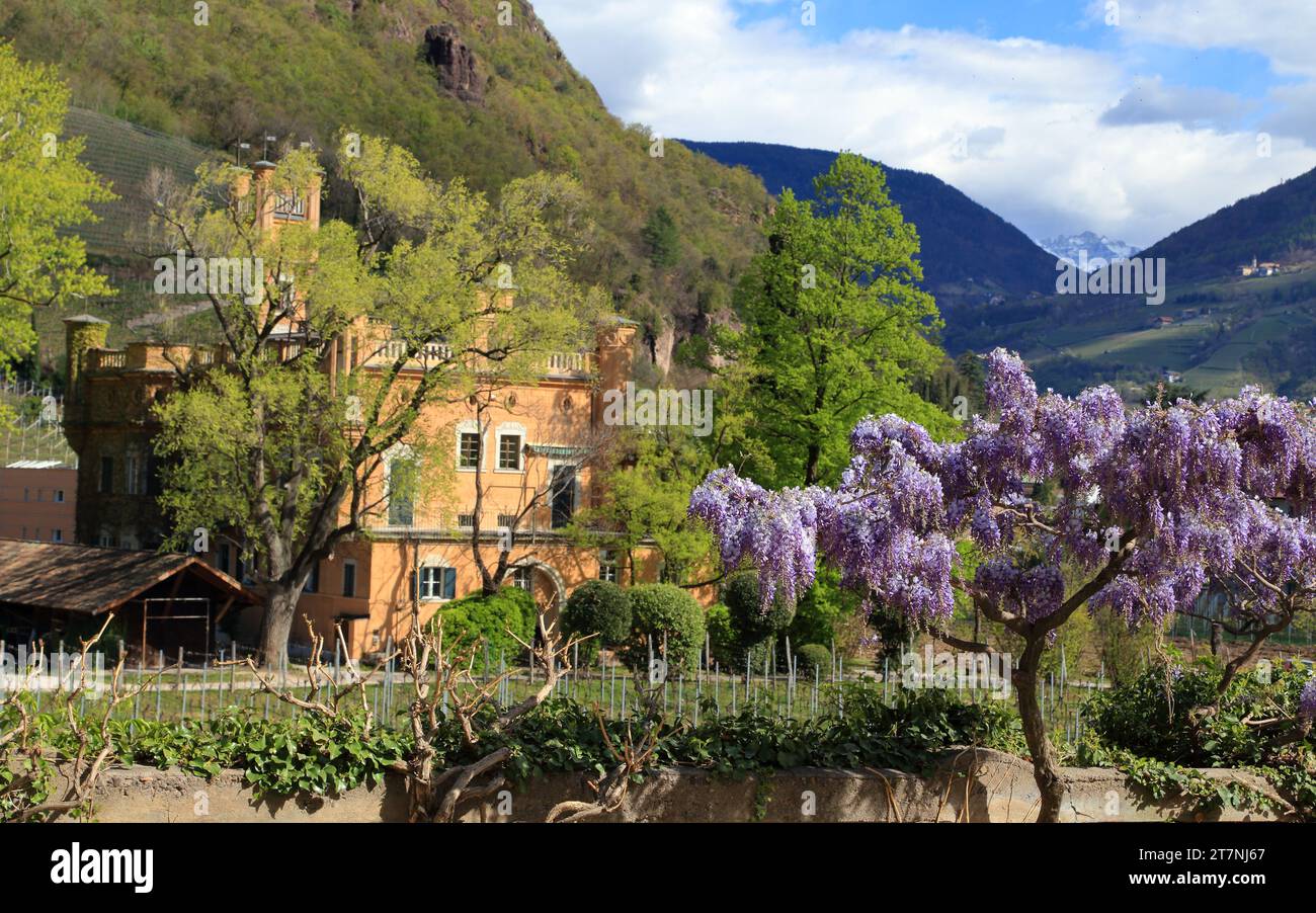 Castello Ansitz Compil, Bolzano, alto Adige, Südtirol, Italia Foto Stock