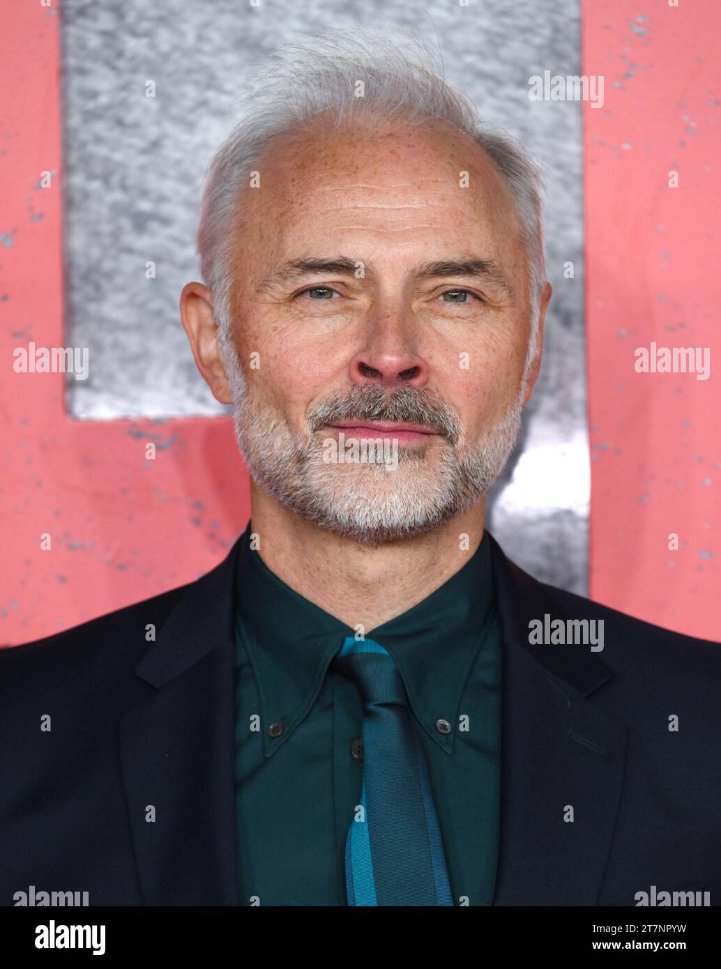 Londra, Regno Unito. 16 novembre 2023. Mark Bonnar arriva alla Napoleon UK Premiere, Odeon Luxe, Londra. Credito: Doug Peters/EMPICS/Alamy Live News Foto Stock