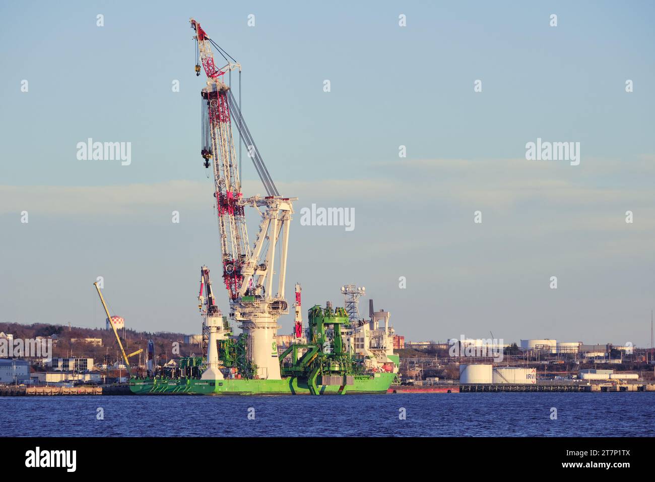 La nave da installazione Orion Offshore Heavy Lift DP3 di Halifax Foto Stock