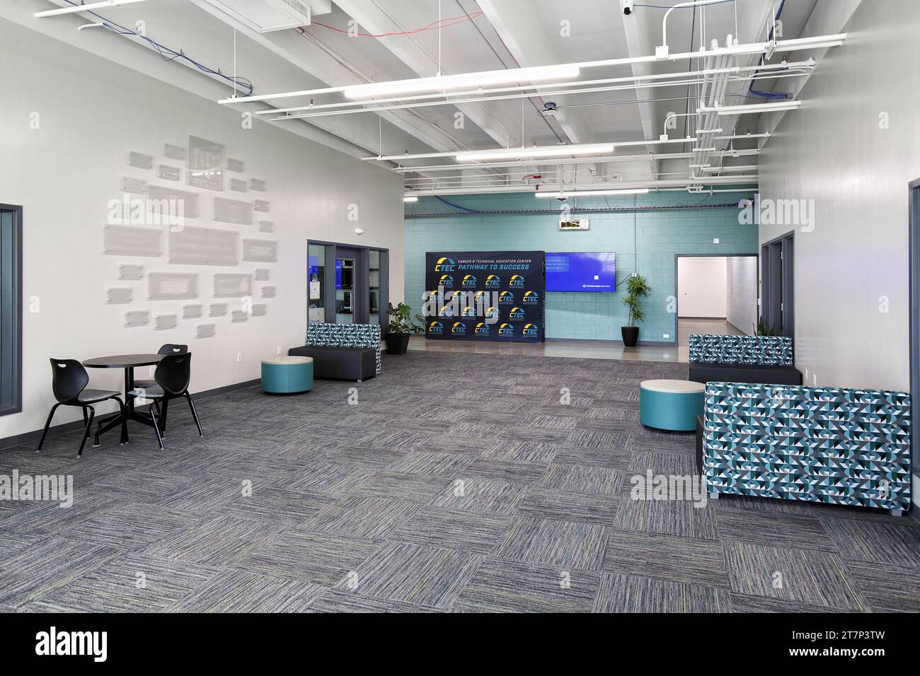 La scuola superiore di carriera e formazione tecnica a Idaho Falls, Idaho. Foto Stock