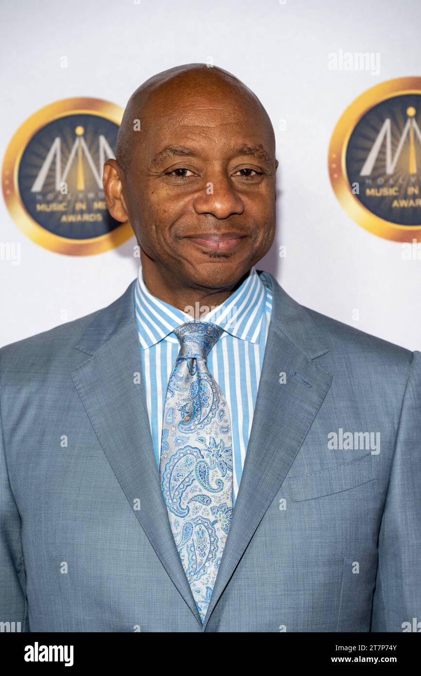 Il sassofonista e compositore designato Branford Marsalis partecipa al 14° Hollywood Music in Media Awards all'Avalon Hollywood, Los Angeles, CA 15 novembre 2023 Foto Stock