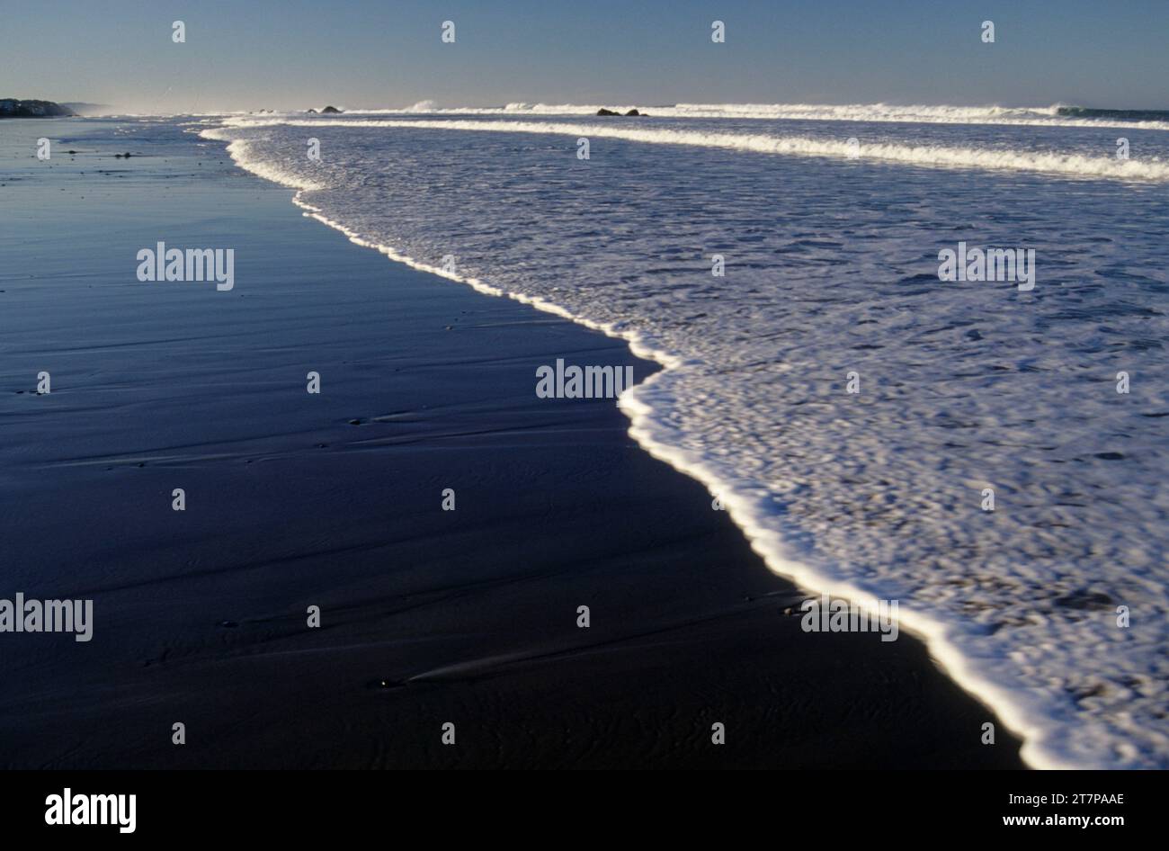 Zona di Surf, Strade Fine del parco statale, Oregon Foto Stock