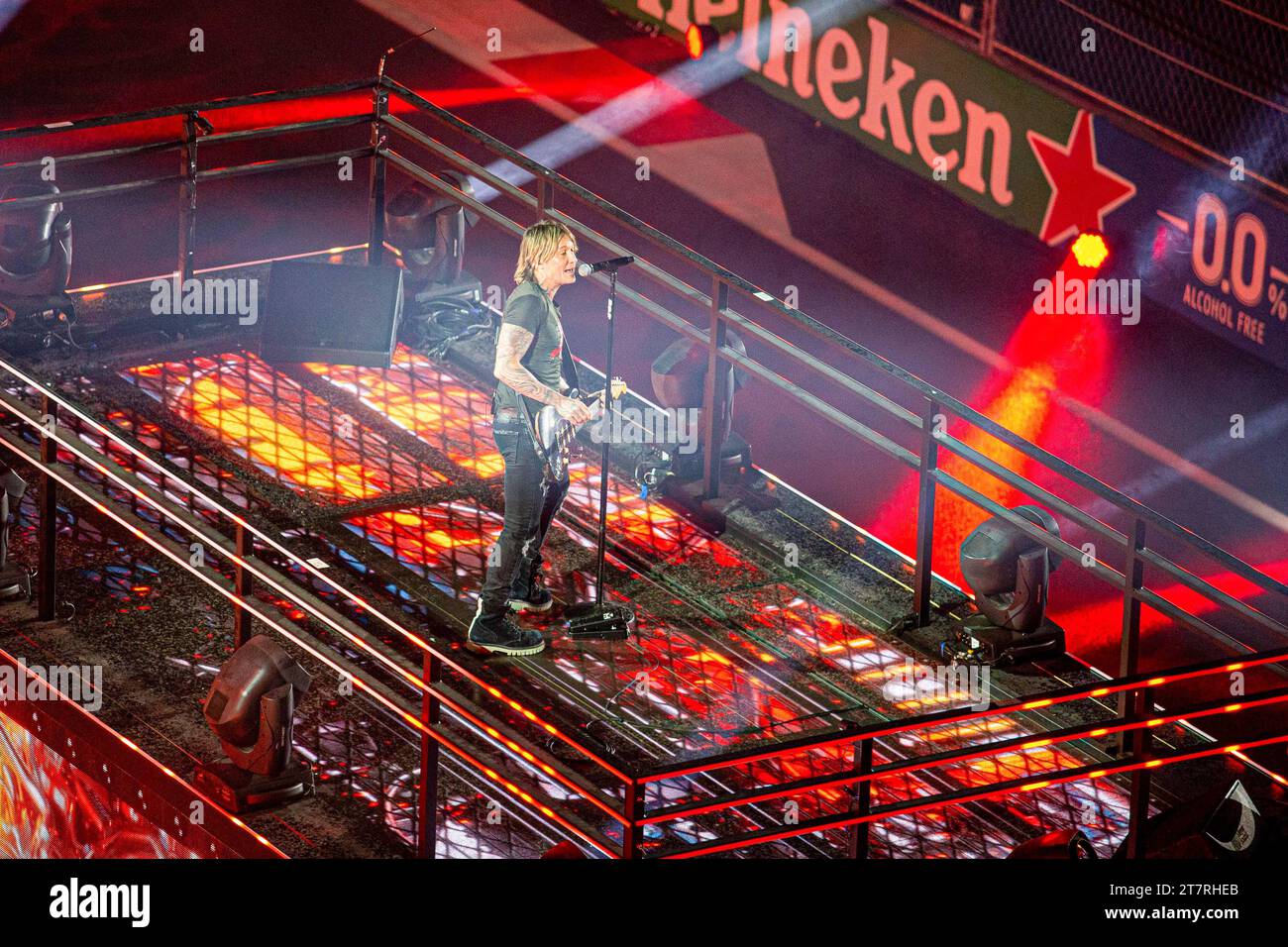 Las Vega, Nevada, USA 16/11/2023, cerimonia aperta durante la FORMULA 1 HEINEKEN SILVER LAS VEGAS GRAND PRIX 2023 - dal 17 al 19 novembre 2023 Las Vega, Nevada, USA Foto Stock