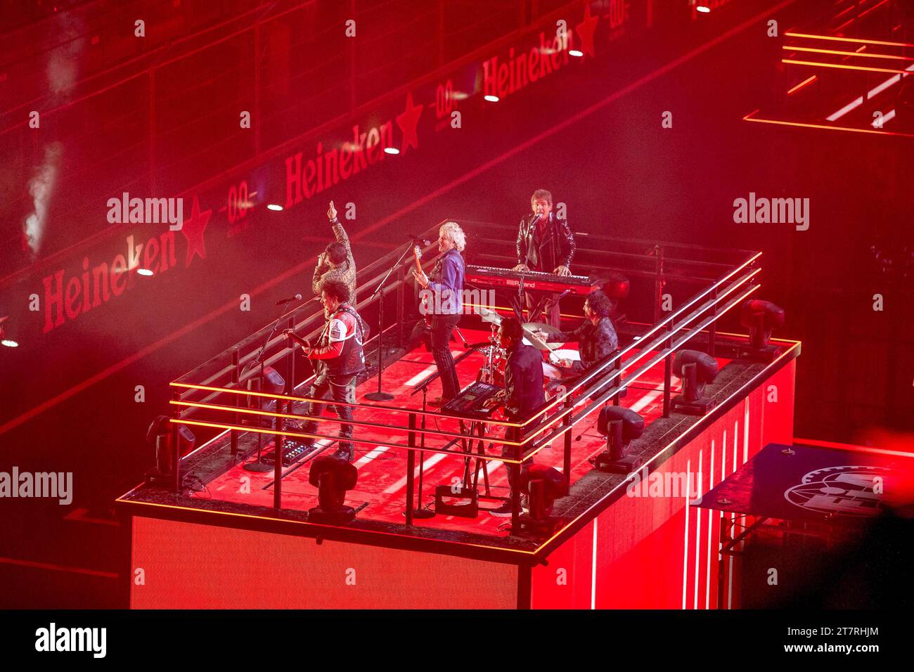 Las Vega, Nevada, USA 16/11/2023, cerimonia aperta durante la FORMULA 1 HEINEKEN SILVER LAS VEGAS GRAND PRIX 2023 - dal 17 al 19 novembre 2023 Las Vega, Nevada, USA Foto Stock