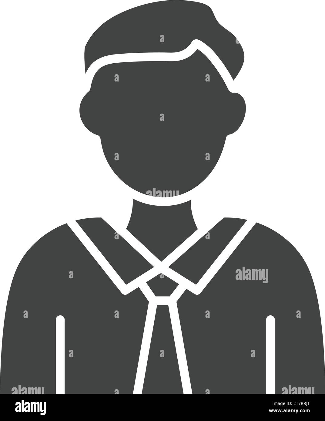 Immagine vettoriale icona Finance Officer. Illustrazione Vettoriale