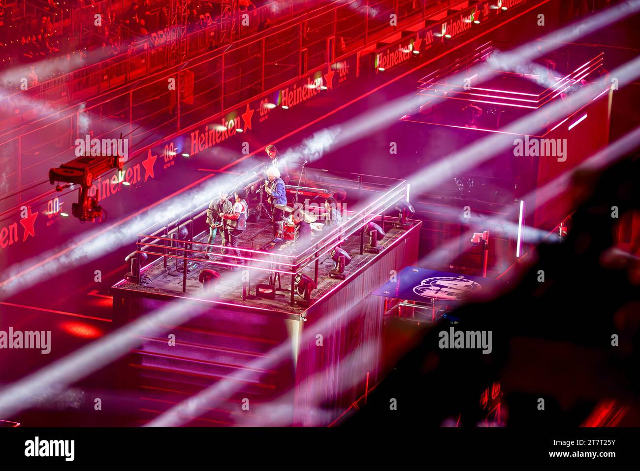 Cerimonia aperta durante il GRAN PREMIO DI FORMULA 1 HEINEKEN SILVER LAS VEGAS 2023 - dal 17 al 19 novembre 2023 Las Vega, Nevada, USA Foto Stock