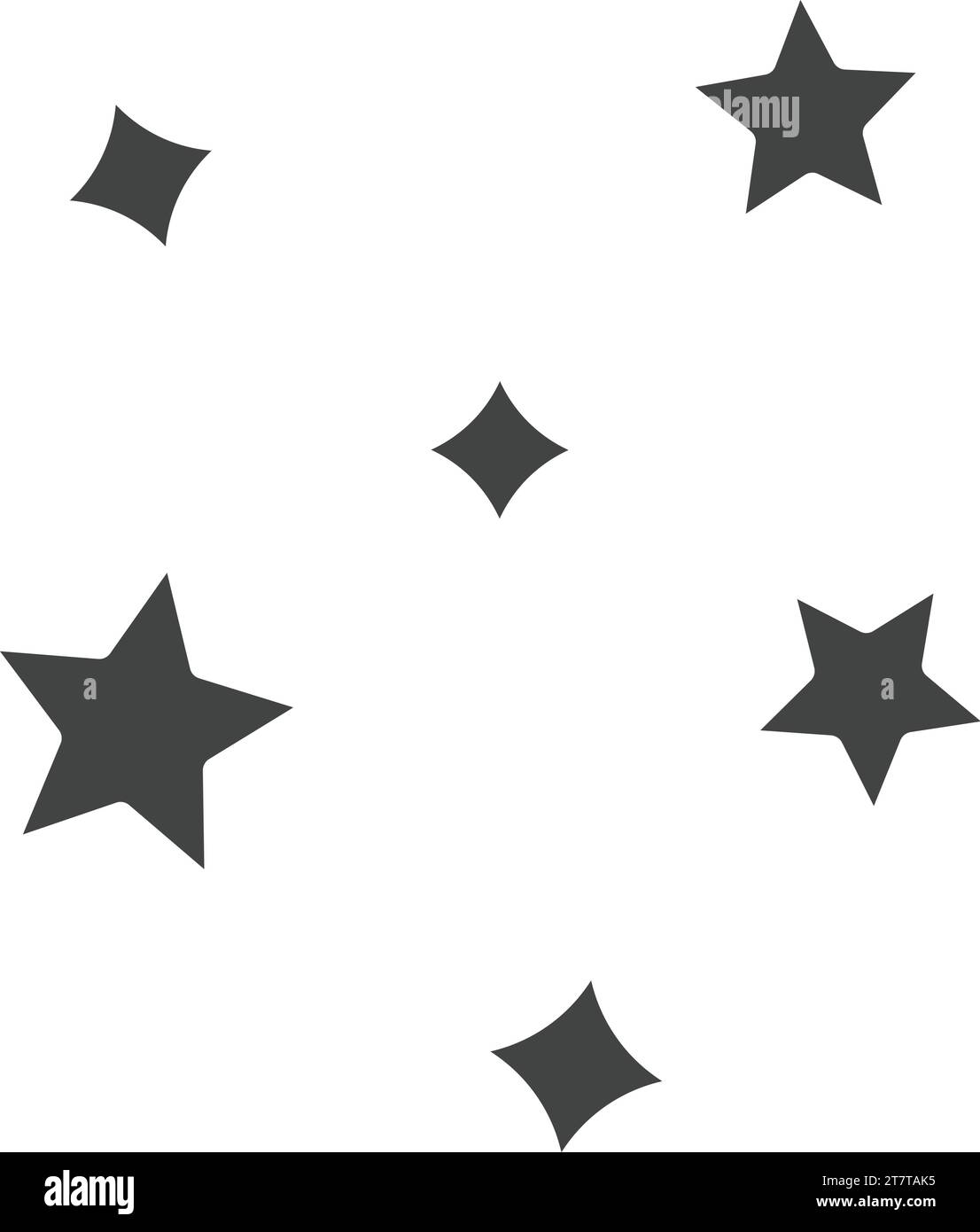 Icona stelle immagine vettoriale. Illustrazione Vettoriale