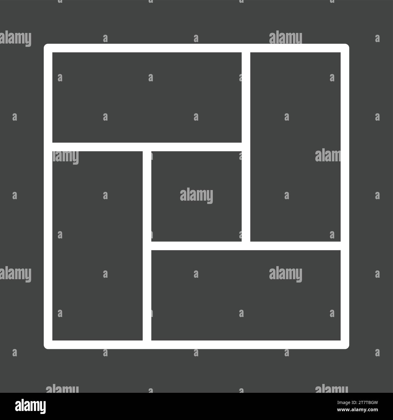 Immagine vettoriale icona tatami. Illustrazione Vettoriale