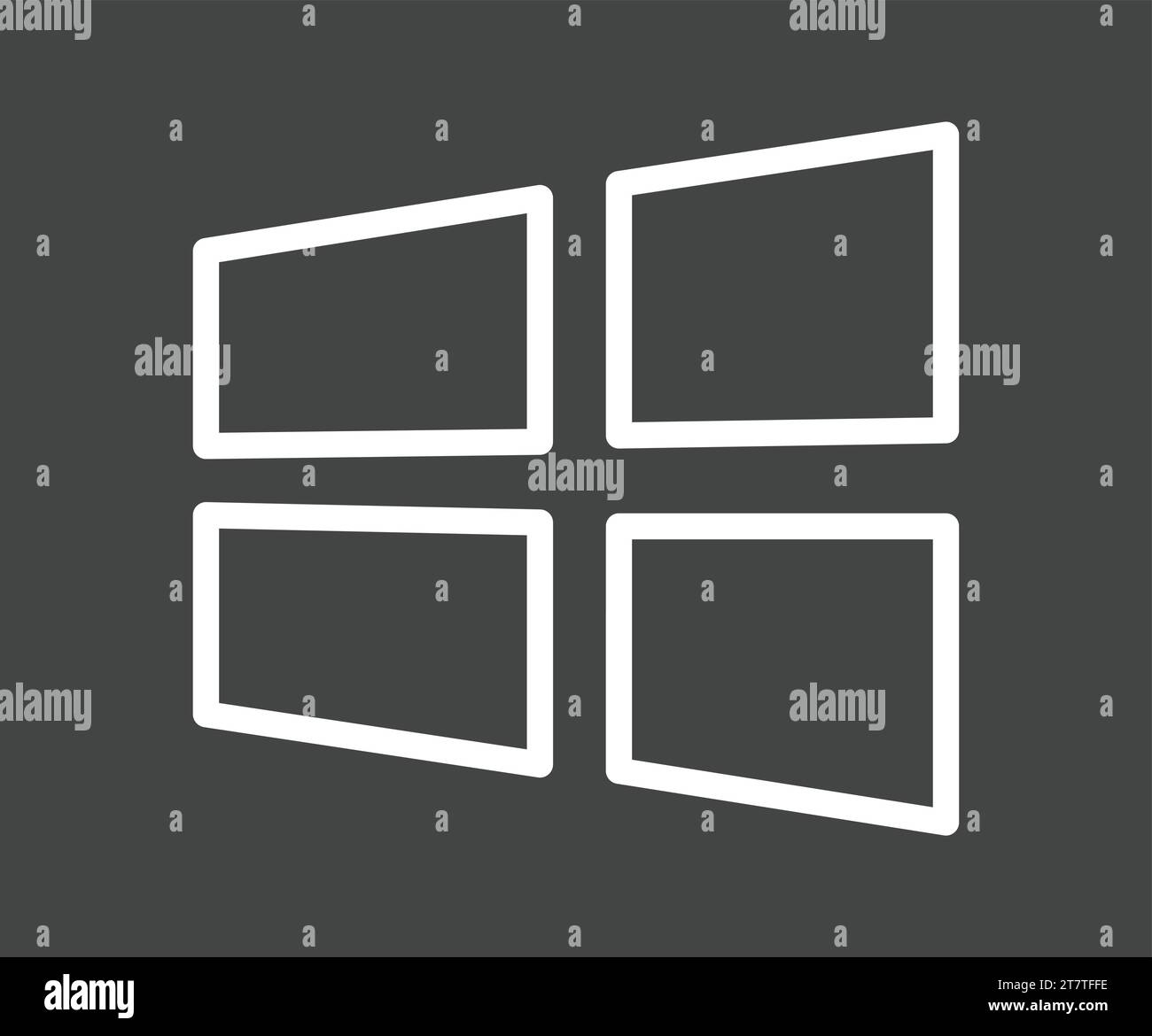 Icona di Windows immagine vettoriale. Illustrazione Vettoriale